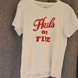 J. Crew White Collector Tee